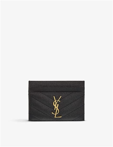 ysl bags card holder|YSL card holder selfridges.